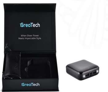 GreaTech Premium Small Battery Pack Mini Portable Charger